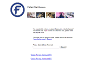 Tablet Screenshot of fisherbio.com